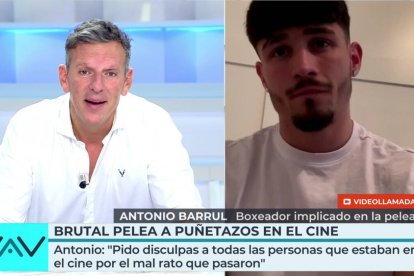 Antonio Barrul da explicaciones de lo sucedido en 'Vamos a ver', en Telecinco.