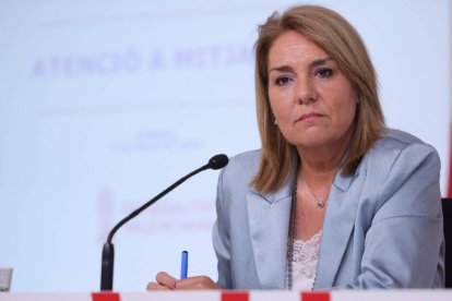 La vicepresidenta segunda y consellera de Vivienda, Igualdad y Servicios Sociales, Susana Camarero.