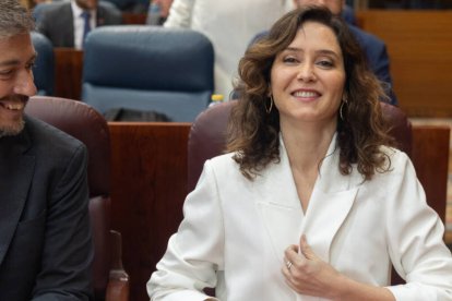 Ayuso en la Asamblea de Madrid