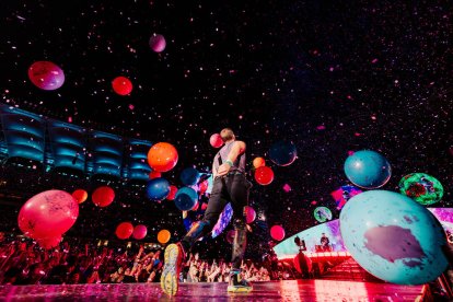 Coldplay en concierto en Australia