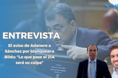 Al fondo de la imagen se ve al portavoz del PNV en el Congreso, Aitor Esteban