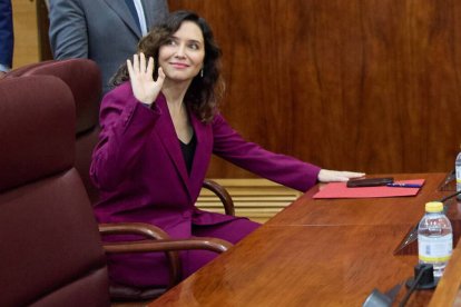 Isabel Díaz Ayuso, presidenta de la Comunidad de Madrid