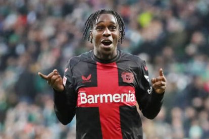 Jeremie Frimpong, jugador del Bayer Leverkusen