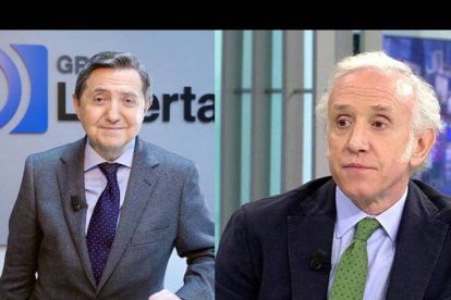 Federico Jiménez Losantos y Eduardo Inda.