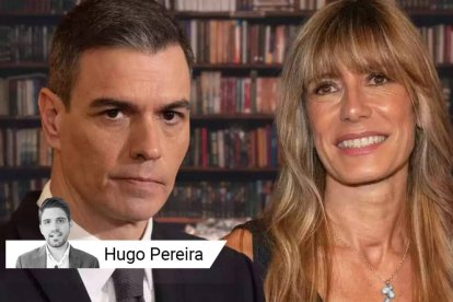 Pedro Sánchez junto a su mujer Begoña Gómez