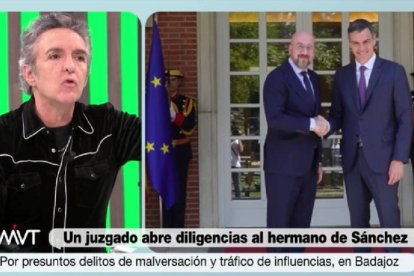 Ramoncín durante una de sus intervenciones en 'Más vale tarde' en La Sexta.