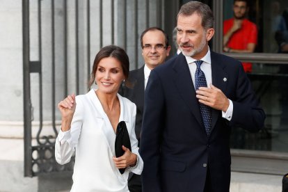 Los Reyes Felipe y Letizia.