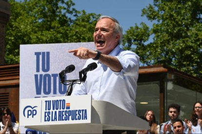 El presidente de Aragón, Jorge Azcón.