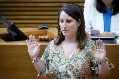 La diputada de Vox, Ana Vega