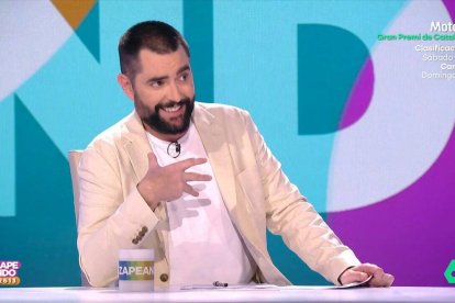 Dani Mateo regresa a La Sexta como presentador de 'Zapeando'.