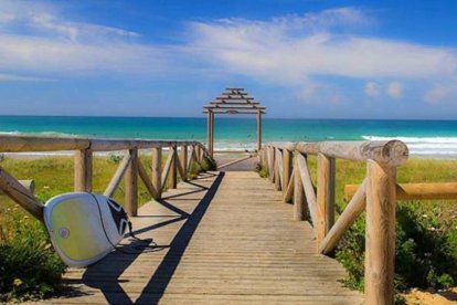 Playa de El Palmar de Vejer (Vejer de la Frontera, Cádiz). Foto turismo Vejer.