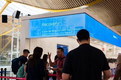 Caída de Microsoft que ha afectado a aeropuertos de todo el mundo