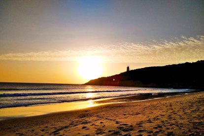 Playa de El Cañuelo, Tarifa (Cádiz).