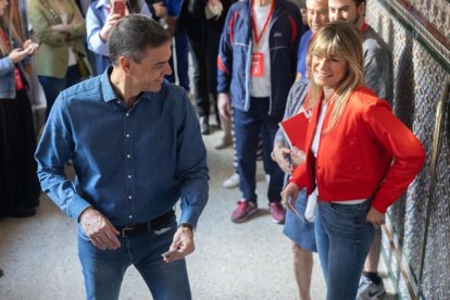 Pedro Sánchez y Begoña Gómez