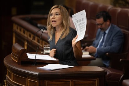 La diputada del PP Ana Alós, este martes en el Congreso de los Diputados.