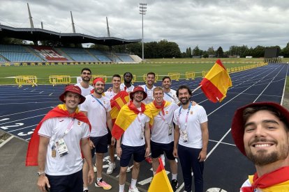 La selección española de baloncesto masculino, en Lille