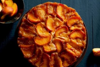 Tarta de melocotón