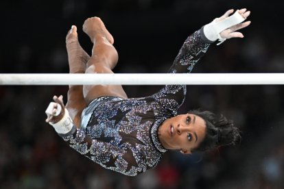 Simone Biles, en París.