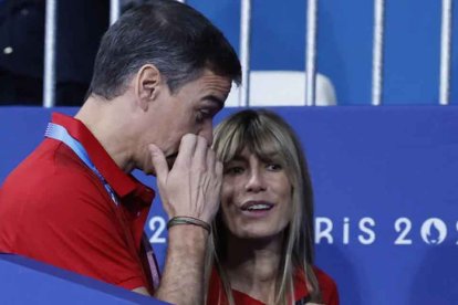 Pedro Sánchez y Begoña Gómez en los JJOO de París