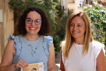 Mavi Pérez junto a Ainhoa Arteta