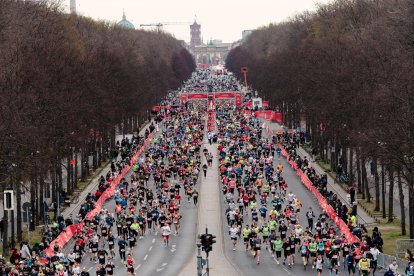 Maratón de Berlín.