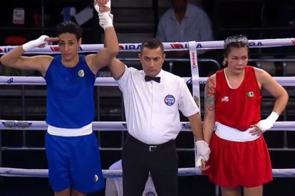 La 'boxeadora' argelina Imane Khelif