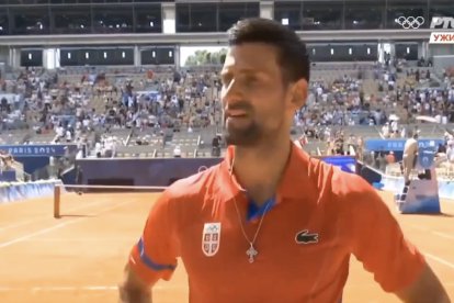 Djokovic demuestra su cristianismo