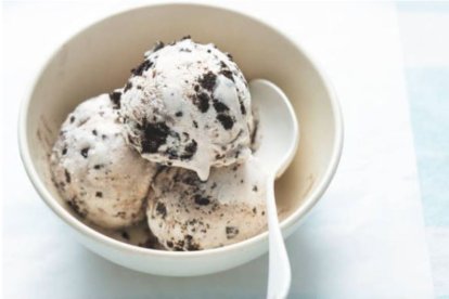 Helado de Oreo casero