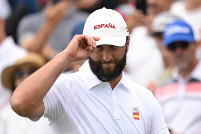 El golfista español Jon Rahm