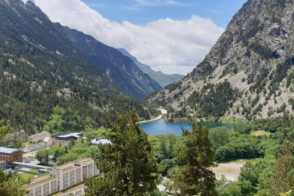 Panorámica del Balneario de Panticosa, Huesca