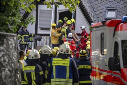 Operación de rescate en el hotel de Alemania