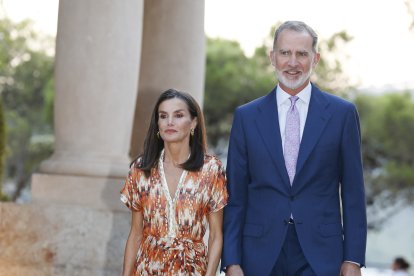 El Rey Felipe VI y la Reina Letizia, el pasado 29 de julio en Palma.