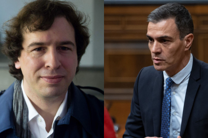 Pedro Sánchez y su hermano, David Sánchez.