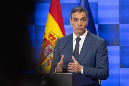 El presidente del Gobierno, Pedro Sánchez.