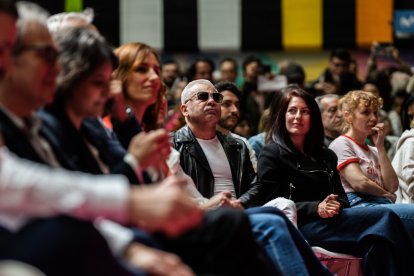 Jorge Javier Vazquez, durante la presentación de Sumar en 2023.