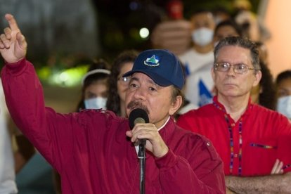 December 21, 2020: El presidente Daniel Ortega participA?Âl en el homenaje al comandante Carlos Fonseca, en Managua, el 8 de noviembre. Foto: Diario Confidencial
Europa Press/Contacto/La Nacion
(Foto de ARCHIVO)
21/12/2020