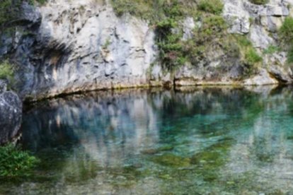 Pozo azul de Covanera