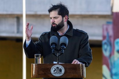 El presidente de Chile, Gabriel Boric.