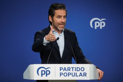 El portavoz del Partido Popular, Borja Semper