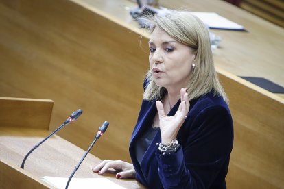 La vicepresidenta Susana Camarero en el pleno de Les Corts

(Foto de ARCHIVO)
24/4/2024