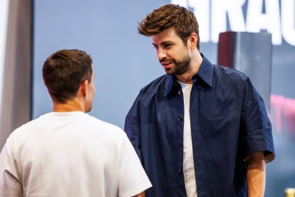 Gerard Piqué, durante un acto.