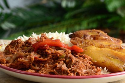 Ropa vieja de Cuba