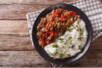 Ropa vieja de Cuba