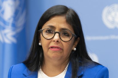 La vicepresidenta venezolana Delcy Rodriguez