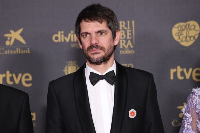 El ministro de Cultura, Ernest Urtasun, posa en los Premios Goya de este 2024.