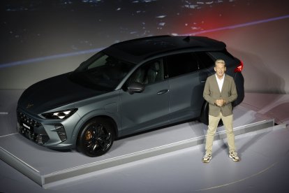 El CEO de Cupra, Wayne Griffiths, durante la presentación del nuevo Cupra Terramar.