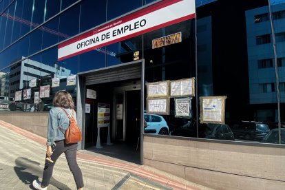 Una oficina del Servicio Público de Empleo Estatal (SEPE),