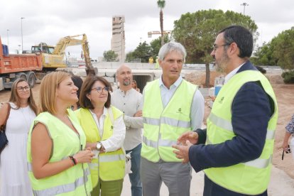 Visita a las obras