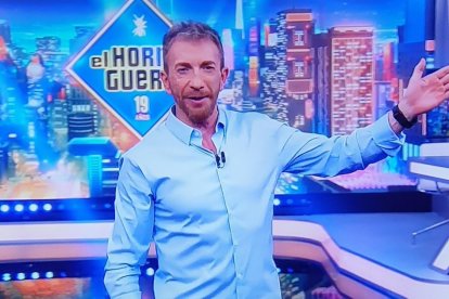 Pablo Motos, en una de sus primeras apariciones al frente de "El hormiguero" en esta temporada.