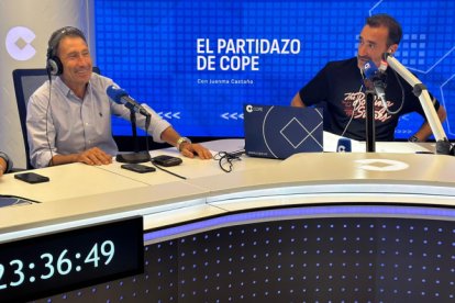 Carlos Martínez y Juanma Castaño, en El Partidazo de COPE.